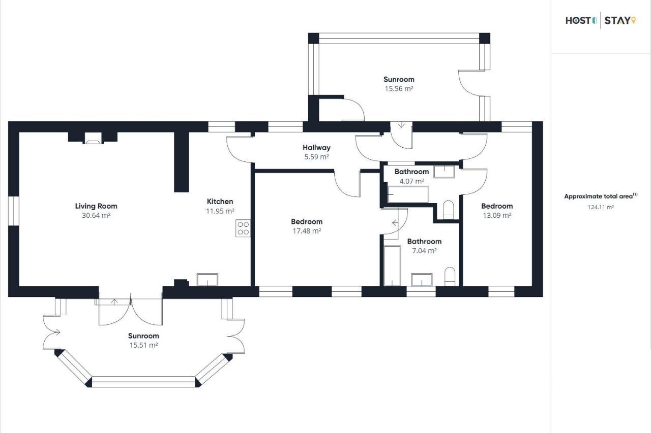 Host & Stay - The Arches Cottage Brotton Exterior foto